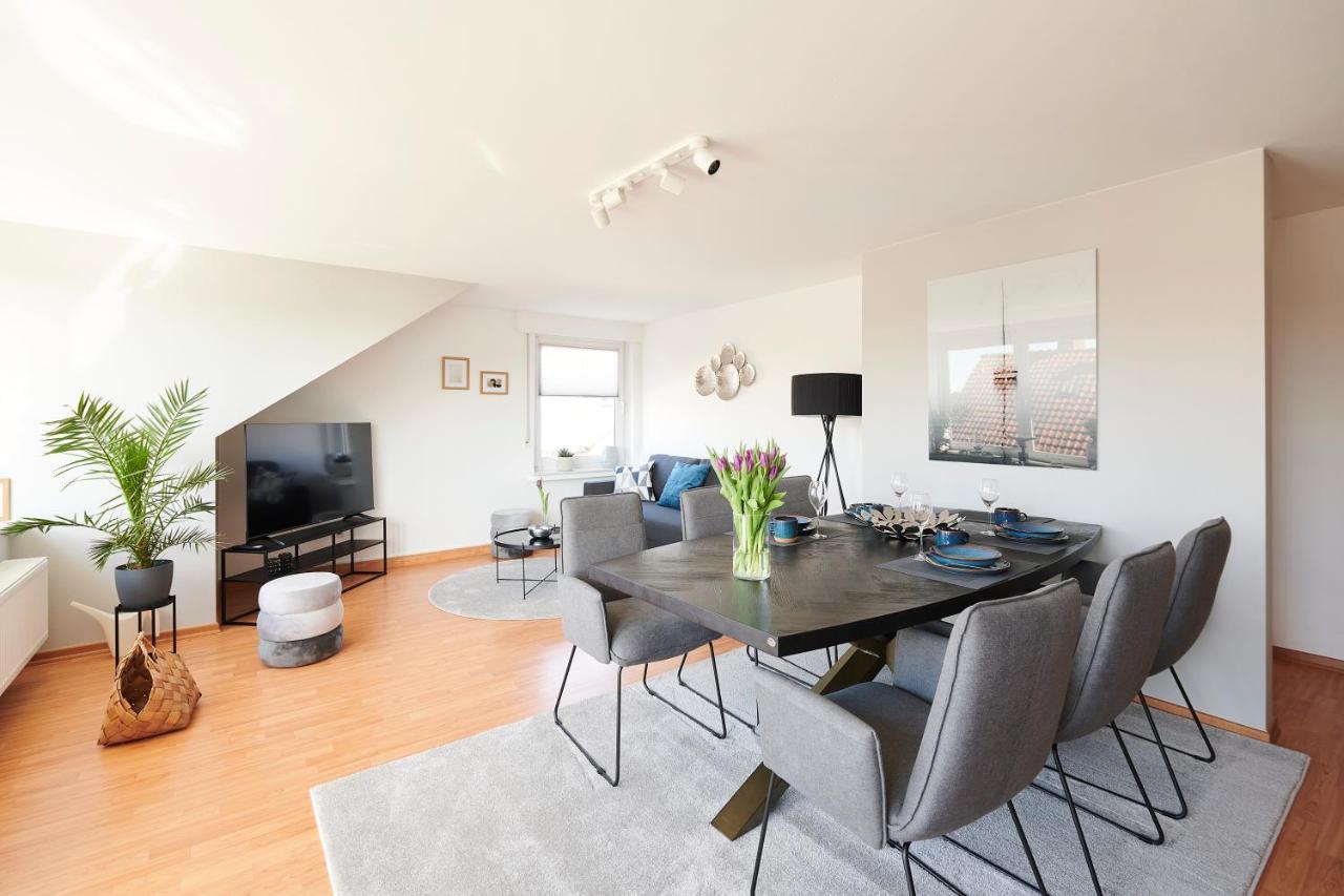 Grosszuegig & Stilvoll Parkplatz ,Ruhige Lage, 5 Personen, Langzeit Apartment Падерборн Екстериор снимка